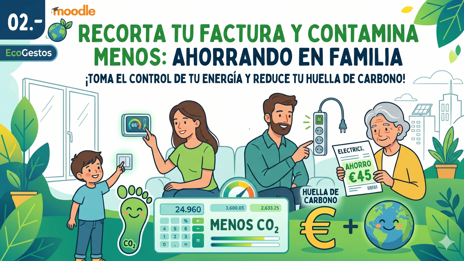 02.- Recorta tu Factura y Contamina Menos: Auditoría Energética para no expertos